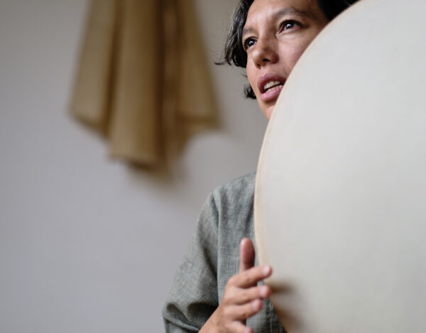 Women's frame drum and voice circle